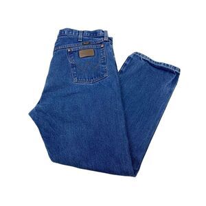 Wrangler Jeans Mens 40x30 13mwzpw 100% Cotton Cowboy Denim